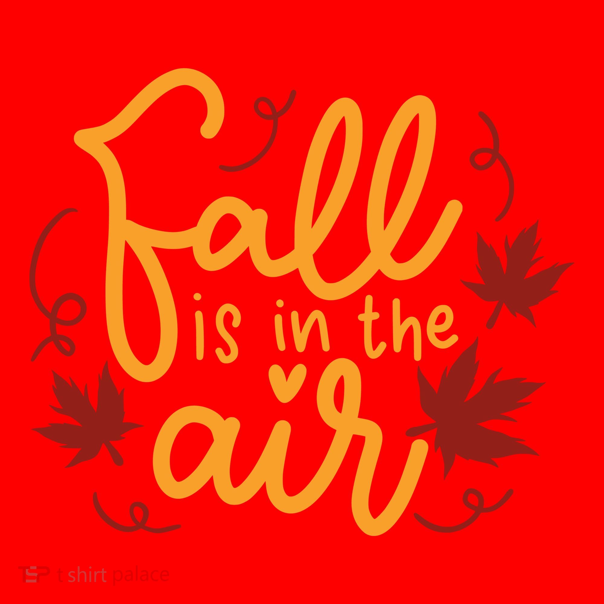 Fall Is In The Air Nature Cute Santa Hat