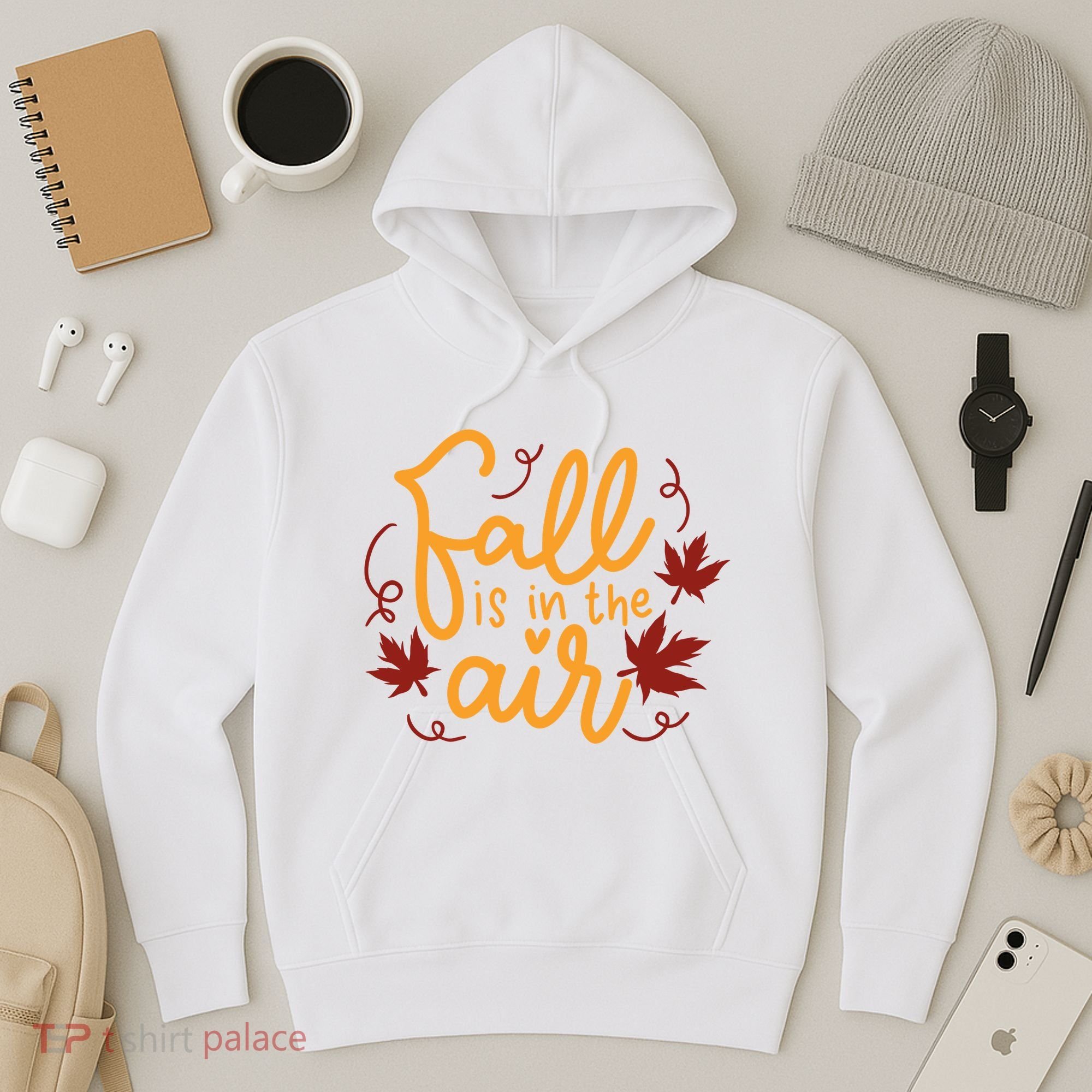 Fall Is In The Air Nature Cute Hoodie