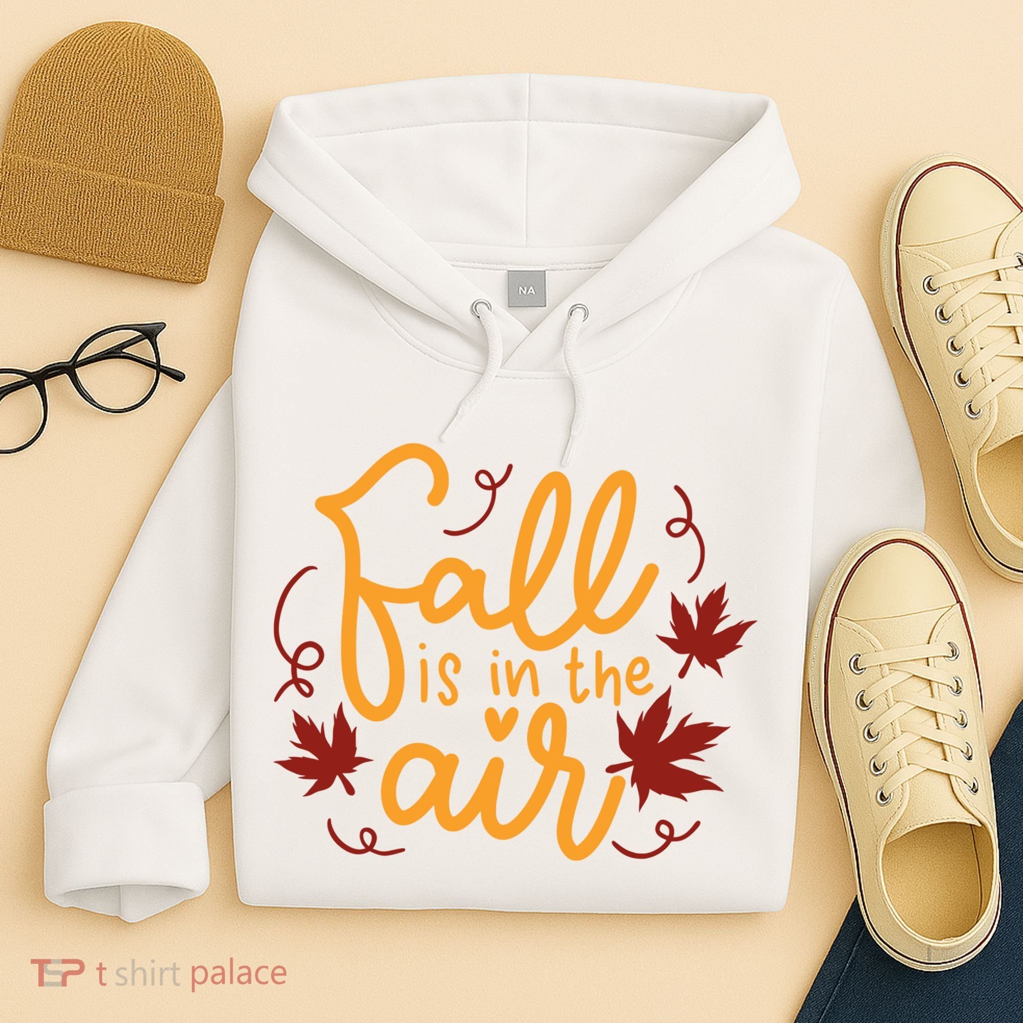 Fall Is In The Air Nature Cute Hoodie