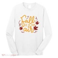 Fall Is In The Air Nature Cute Long Sleeve Shirt thumb 0