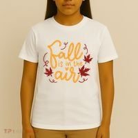 Fall Is In The Air Nature Cute T-Shirt thumb 4