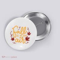 Fall Is In The Air Nature Cute Button thumb 0