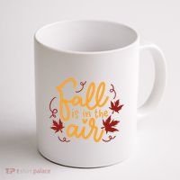 Fall Is In The Air Nature Cute Coffee Mug thumb 1