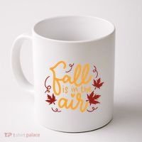 Fall Is In The Air Nature Cute Coffee Mug thumb 0