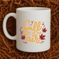 Fall Is In The Air Nature Cute Coffee Mug thumb 2