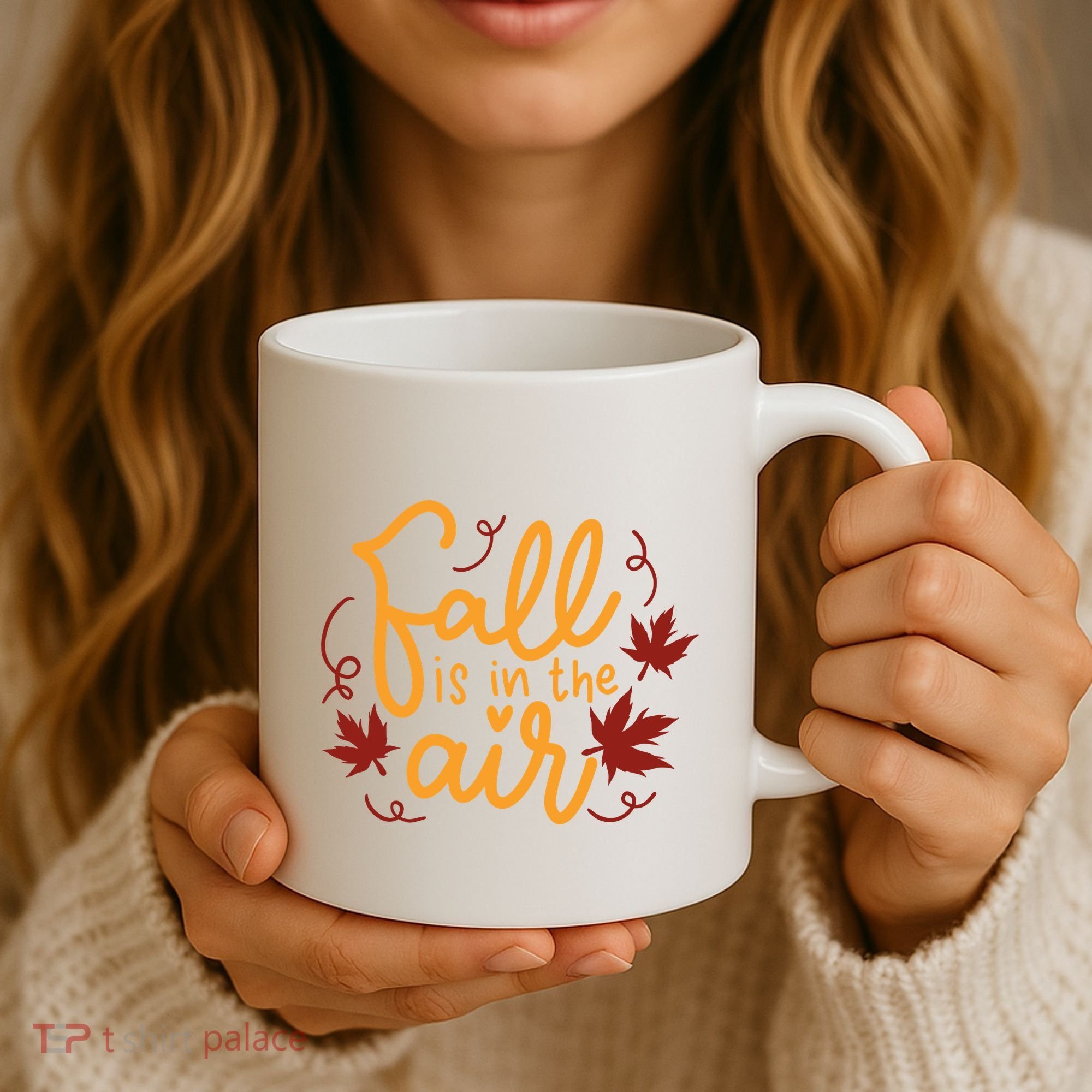 Fall Is In The Air Nature Cute Coffee Mug