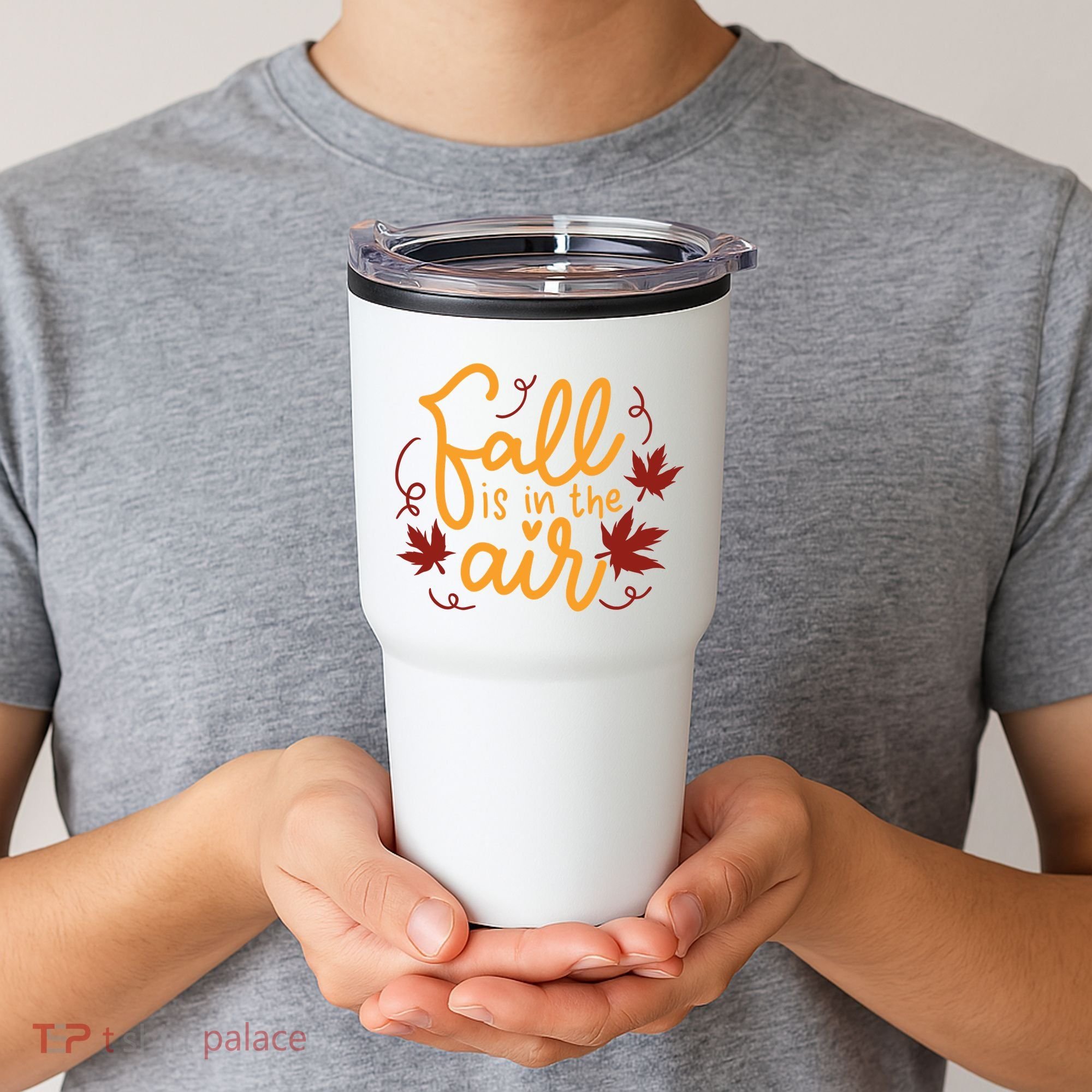 Fall Is In The Air Nature Cute Tumbler