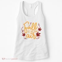 Fall Is In The Air Nature Cute Women's Tank Top thumb 0