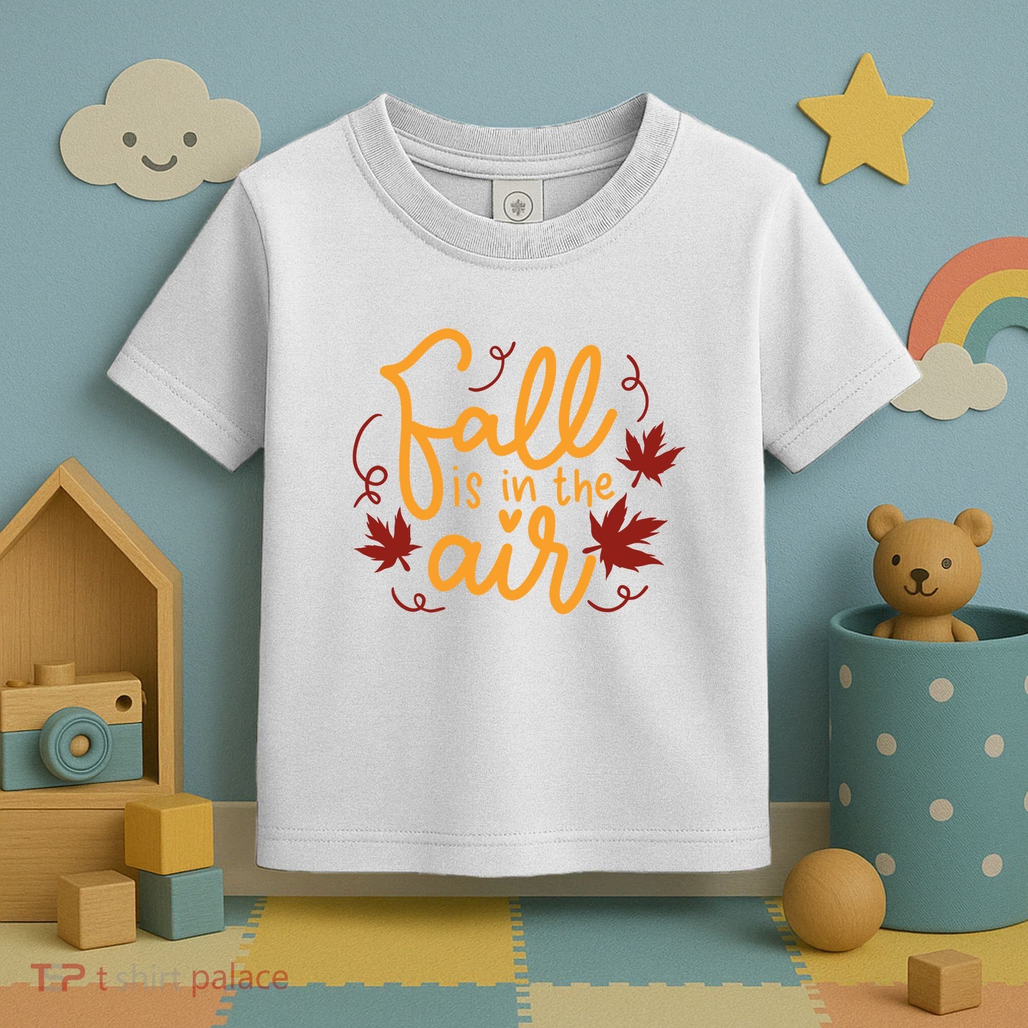 Fall Is In The Air Nature Cute Toddler T-Shirt
