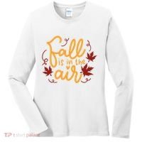 Fall Is In The Air Nature Cute Women's Long Sleeve Shirt thumb 0