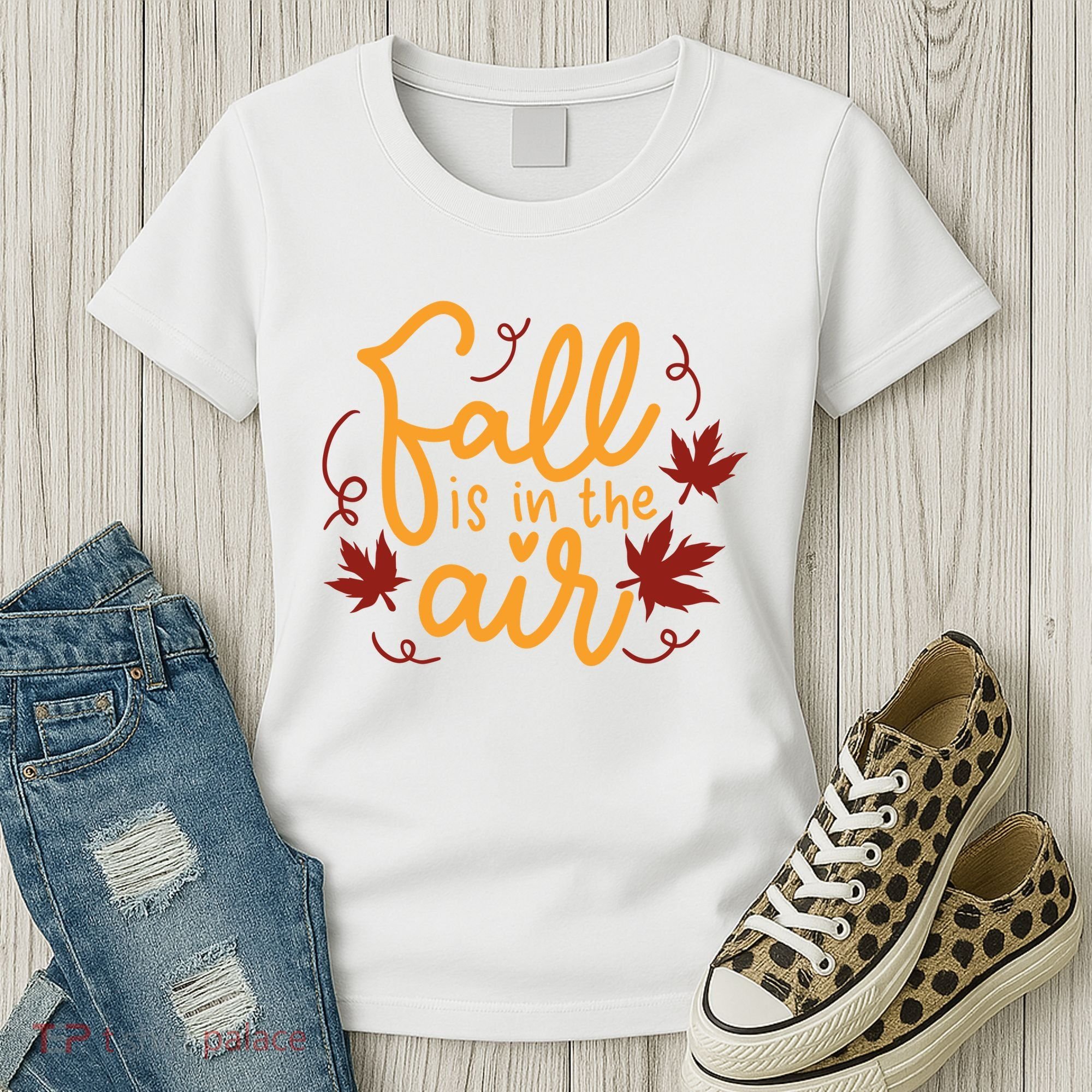 Fall Is In The Air Nature Cute Women's T-Shirt