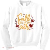 Fall Is In The Air Nature Cute Kids Sweatshirt thumb 0