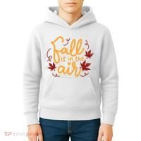 Fall Is In The Air Nature Cute Kids Hoodie thumb 4