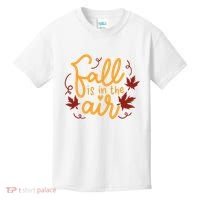 Fall Is In The Air Nature Cute Kids T-Shirt thumb 0