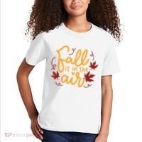 Fall Is In The Air Nature Cute Kids T-Shirt thumb 2