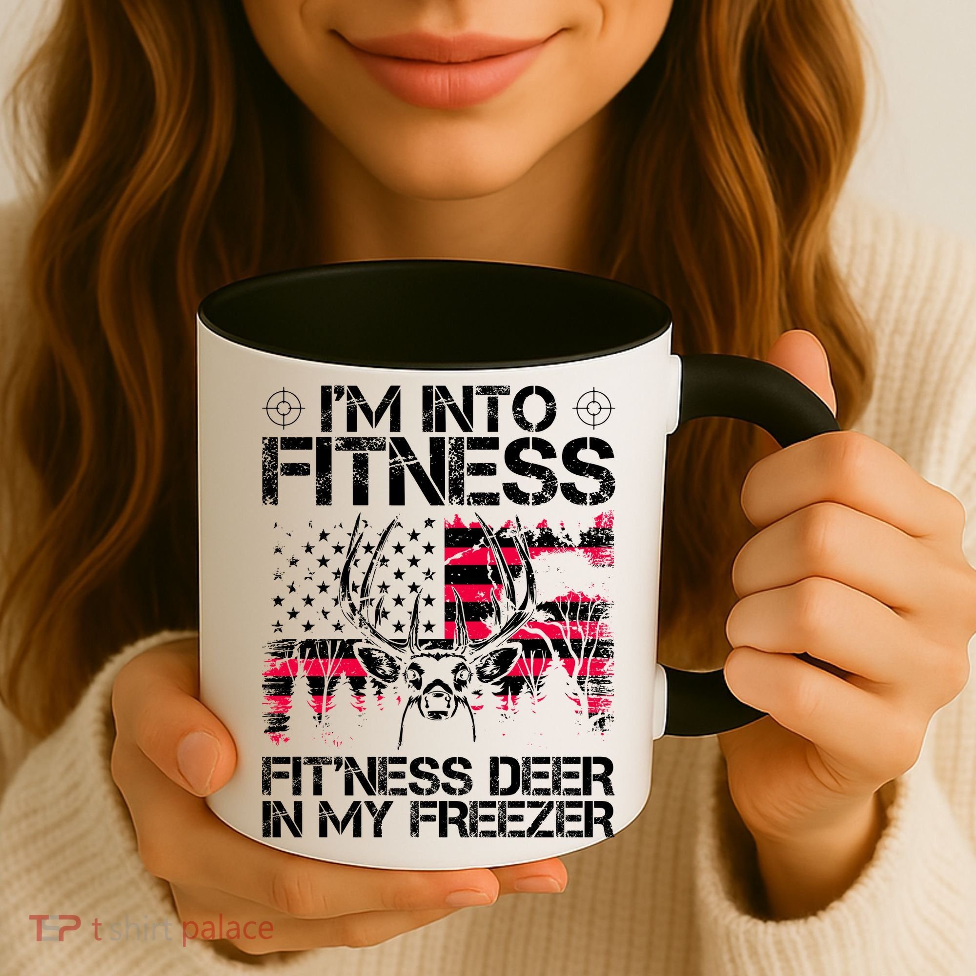 Funny I'm Into Fitness Hunting Coffee Mug