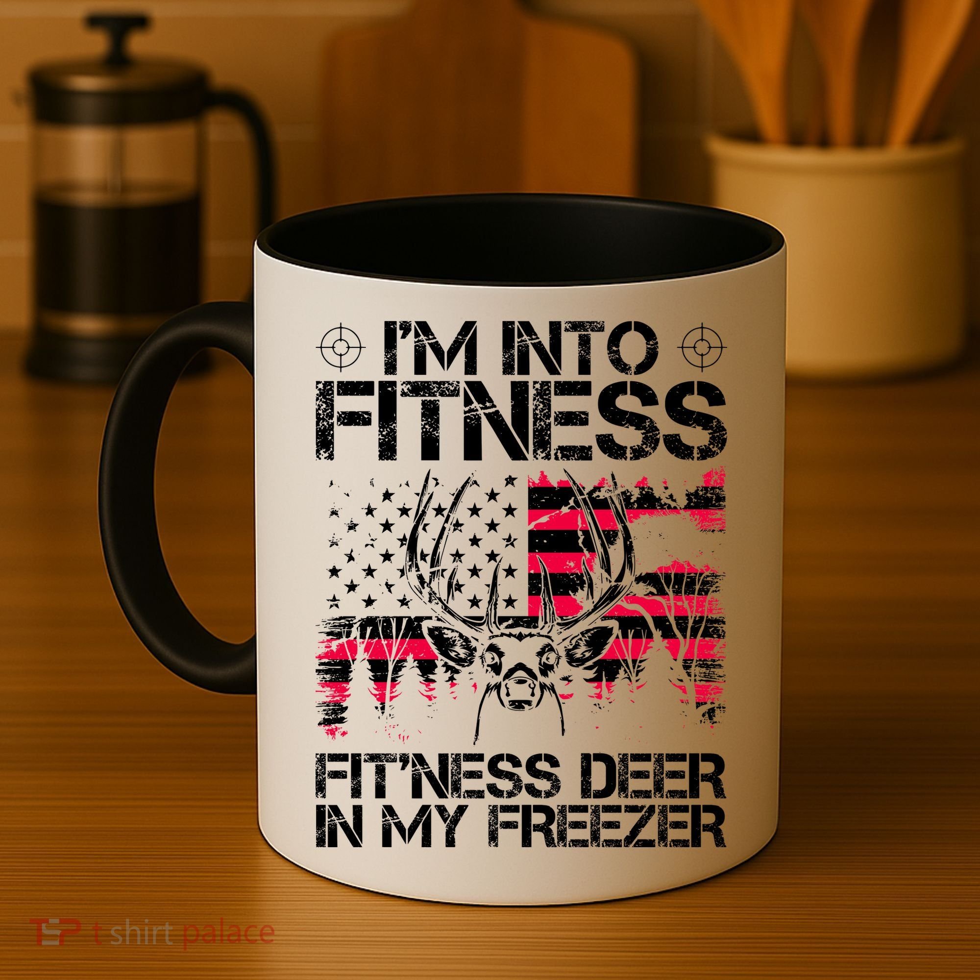 Funny I'm Into Fitness Hunting Coffee Mug