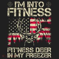 Funny I'm Into Fitness Hunting Tumbler thumb 3