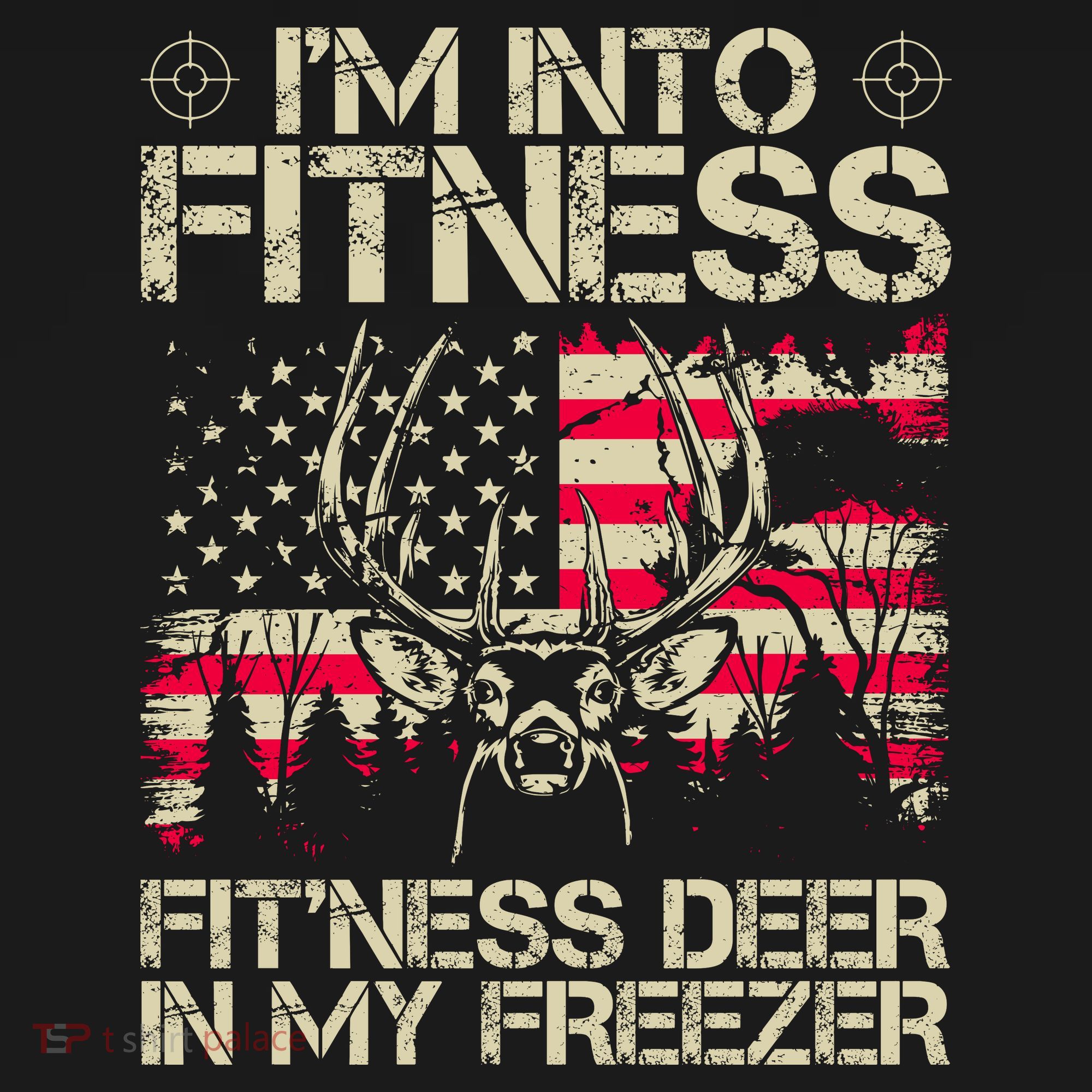 Funny I'm Into Fitness Hunting Ornament