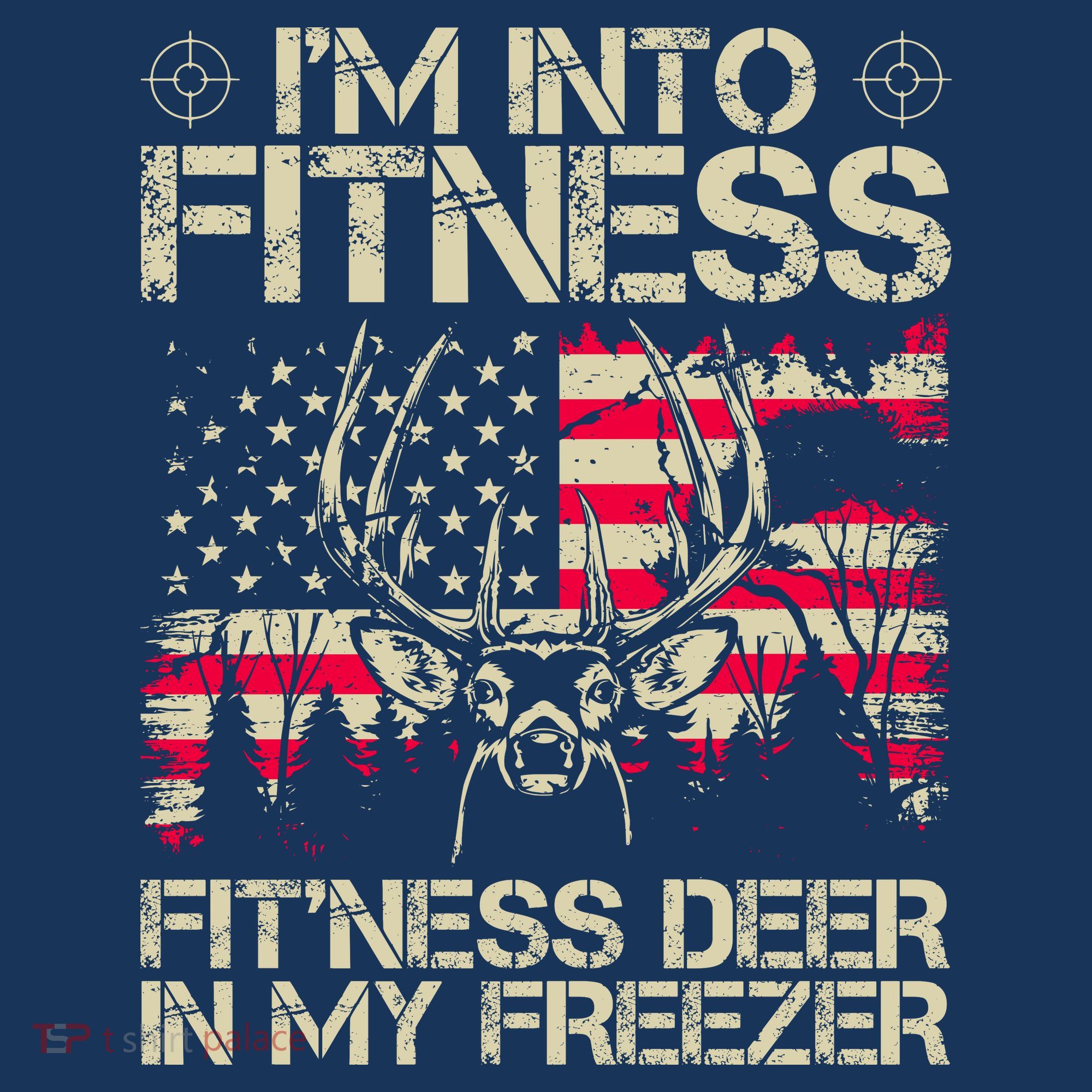 Funny I'm Into Fitness Hunting Polo