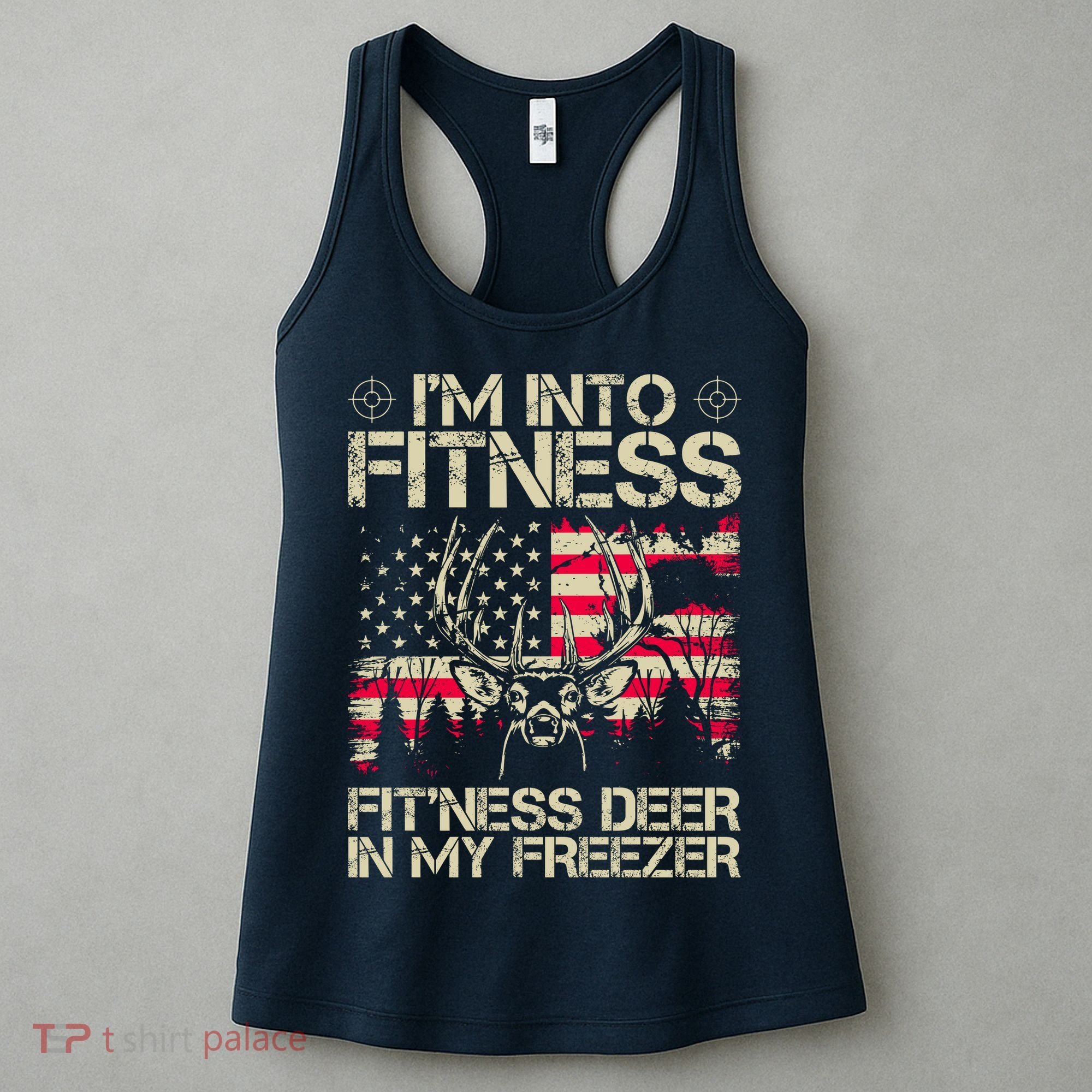 Funny I'm Into Fitness Hunting Women's Tank Top