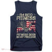 Funny I'm Into Fitness Hunting Tank Top thumb 0