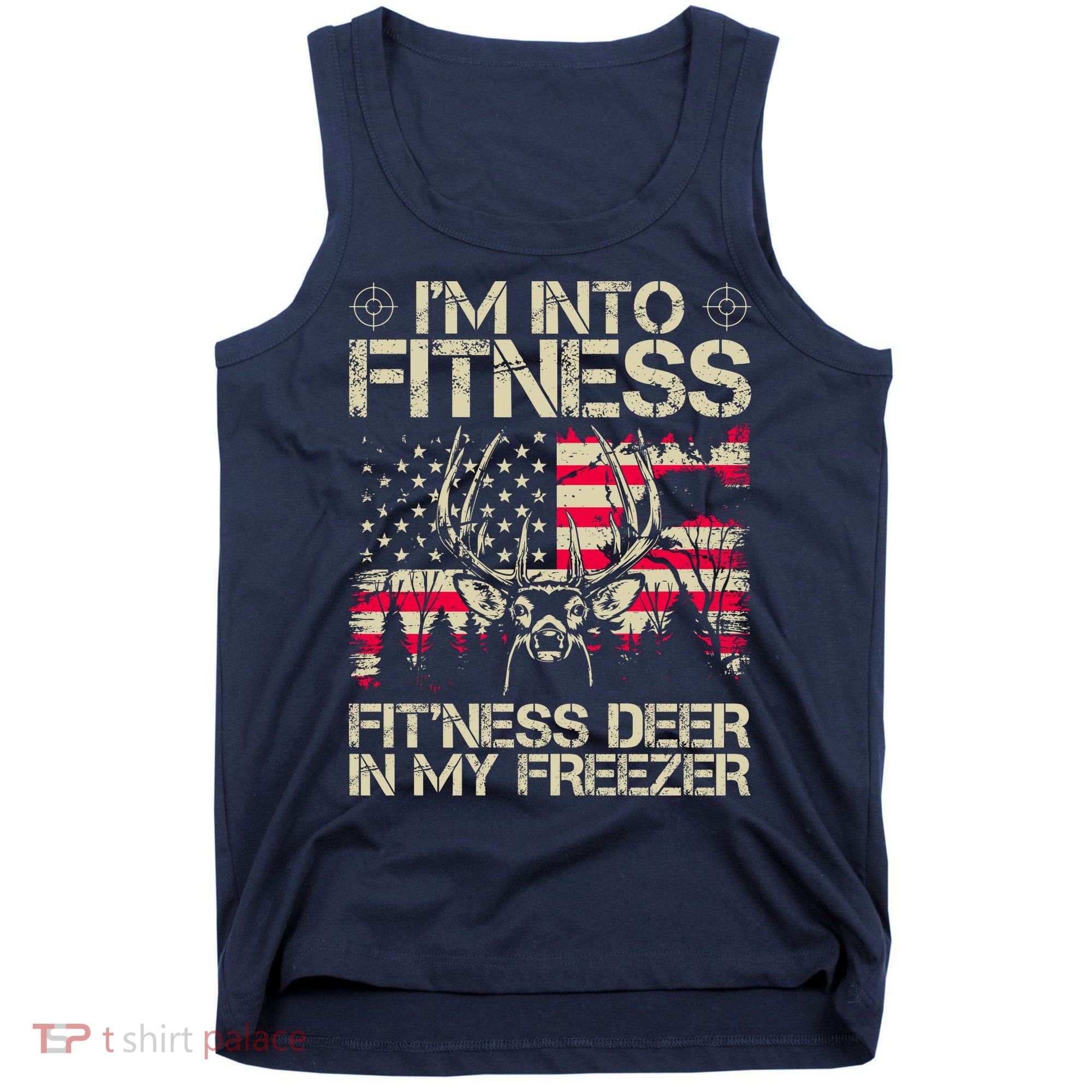 Funny I'm Into Fitness Hunting Tank Top
