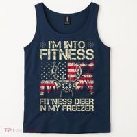 Funny I'm Into Fitness Hunting Tank Top thumb 2