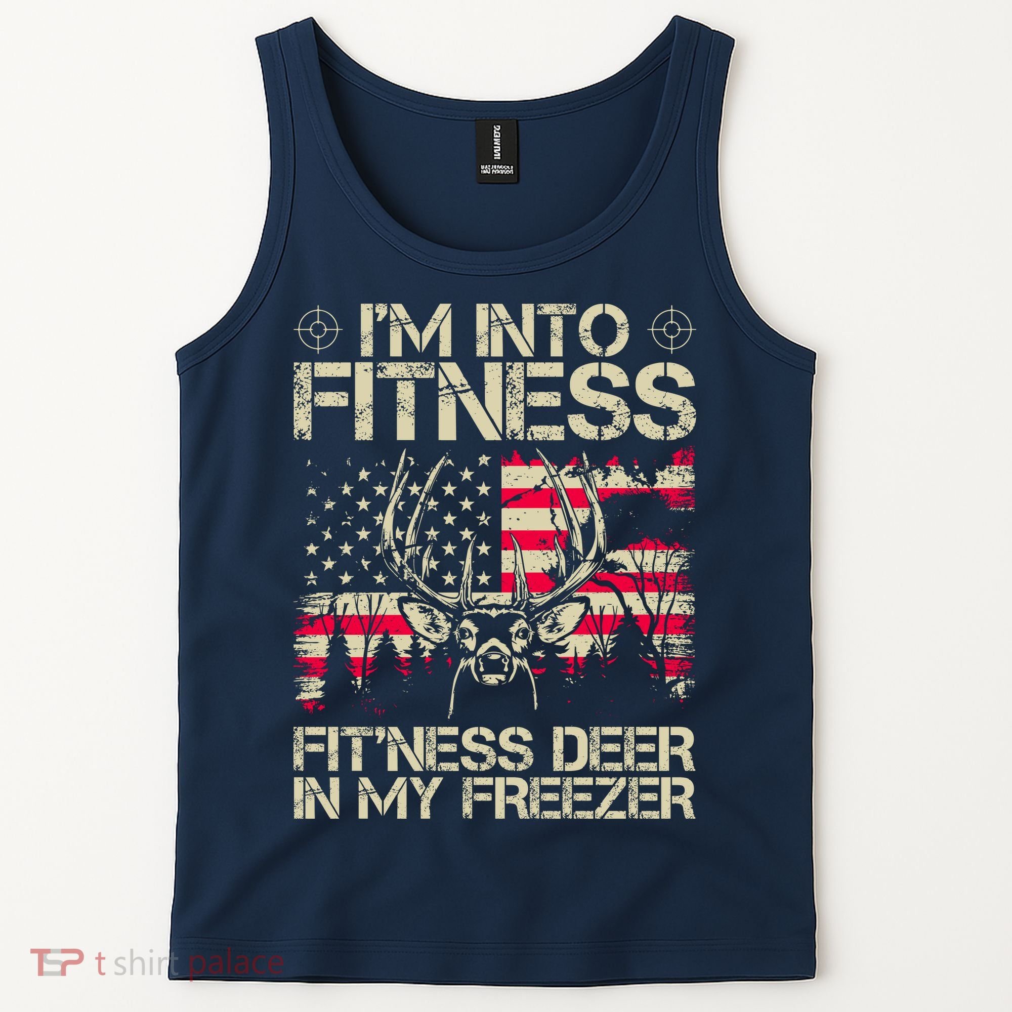 Funny I'm Into Fitness Hunting Tank Top