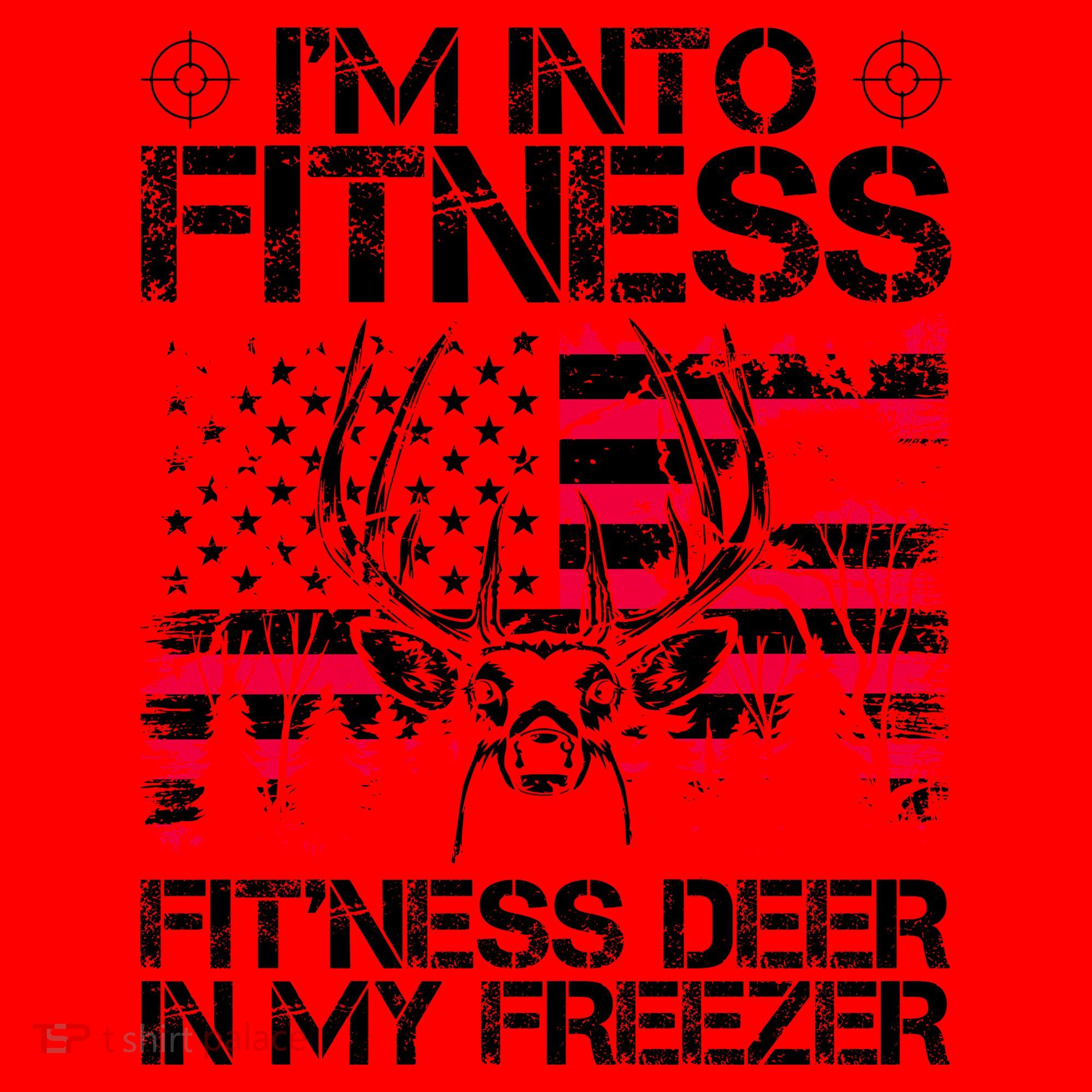 Funny I'm Into Fitness Hunting Santa Hat