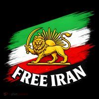Free Iran Iranian Flag Lion Sweatshirt thumb 3
