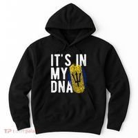 Funny it's in my DNA Barbados flag Fingerprint Hoodie thumb 0
