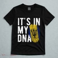 Funny it's in my DNA Barbados flag Fingerprint T-Shirt thumb 5