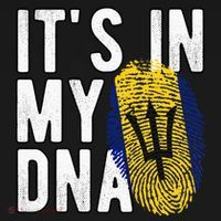 Funny it's in my DNA Barbados flag Fingerprint T-Shirt thumb 7