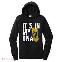 Funny it's in my DNA Barbados flag Fingerprint Women's Hoodie thumb 0