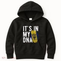 Funny it's in my DNA Barbados flag Fingerprint Kids Hoodie thumb 0