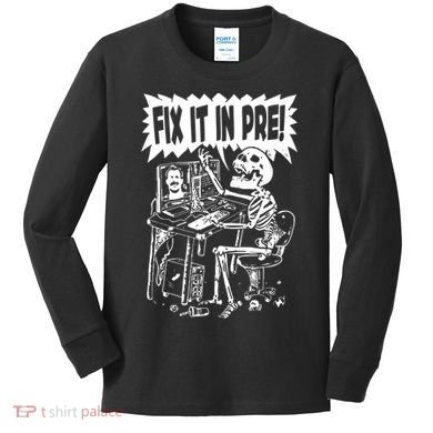 Fix It In Pre Classic Funny Vintage Unisex Kids Long Sleeve Shirt