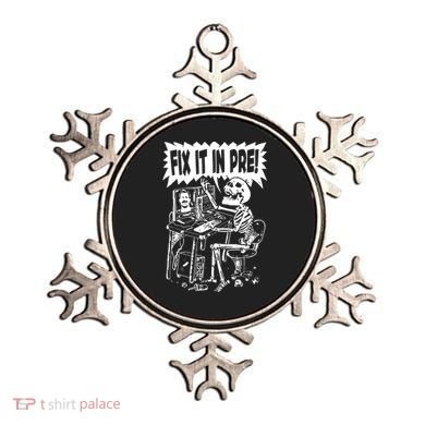Fix It In Pre Classic Funny Vintage Ornament