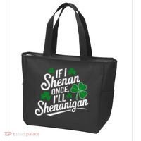 Funny If I Shenan Once I’Ll Shenanigan St Patricks Day Tote Bag thumb 3