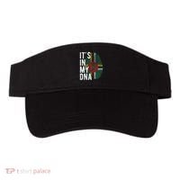 Funny ItS In My Dna Dominica Flag Fingerprint Visor thumb 0