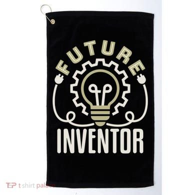 Future Inventor Inventing Innovator Artificial Intelligence Gift Golf Towel