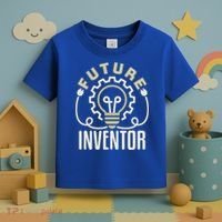 Future Inventor Inventing Innovator Artificial Intelligence Gift Toddler T-Shirt thumb 3