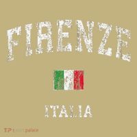 Firenze Italia Italy Vintage Athletic Sports T-Shirt thumb 7