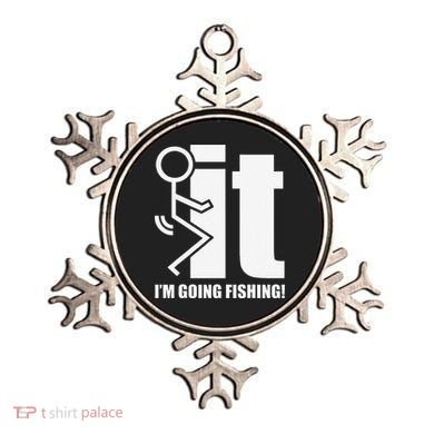 Fck It! IM Going Fishing! Ornament