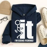 Fck It! IM Going Fishing! Hoodie thumb 4