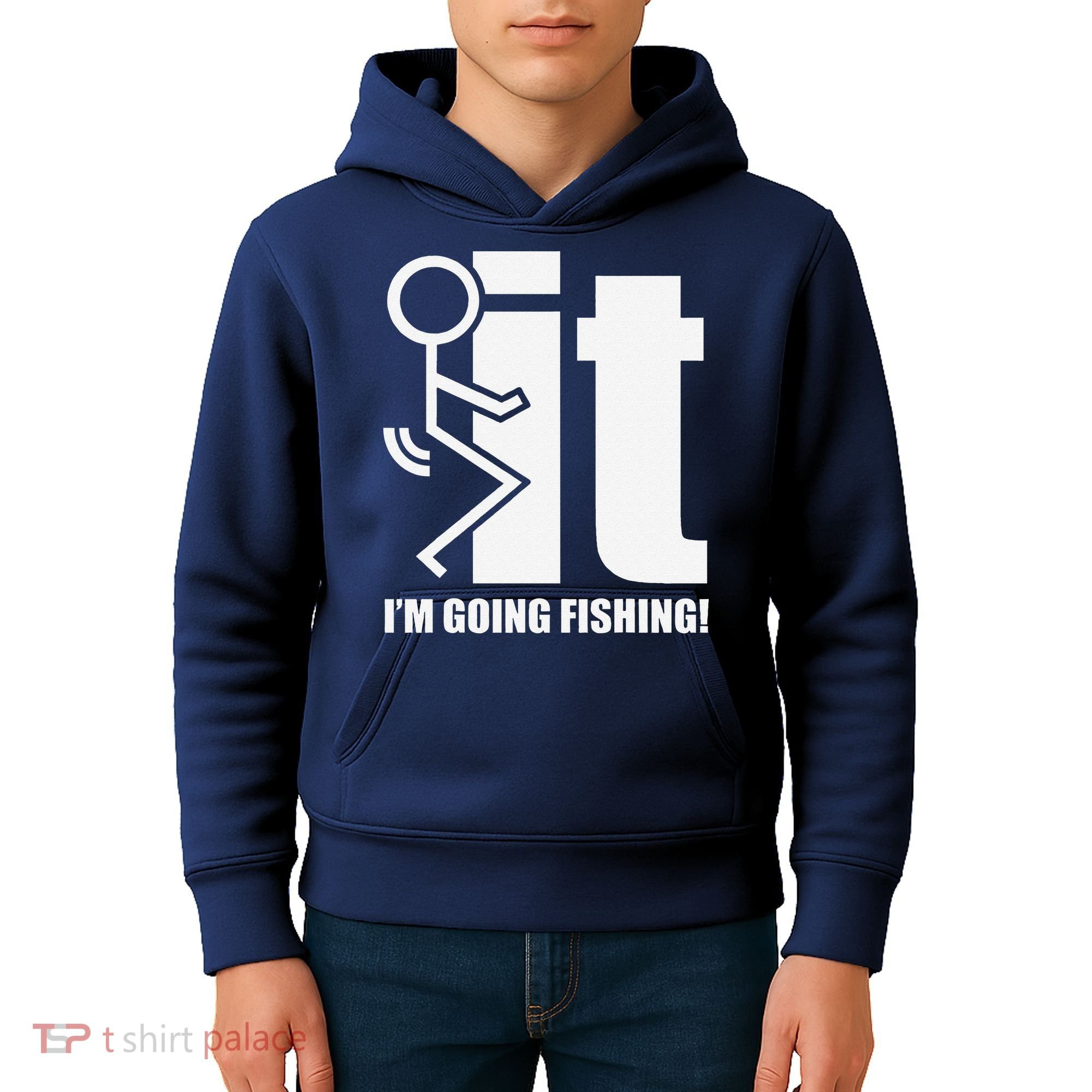 Fck It! IM Going Fishing! Kids Hoodie