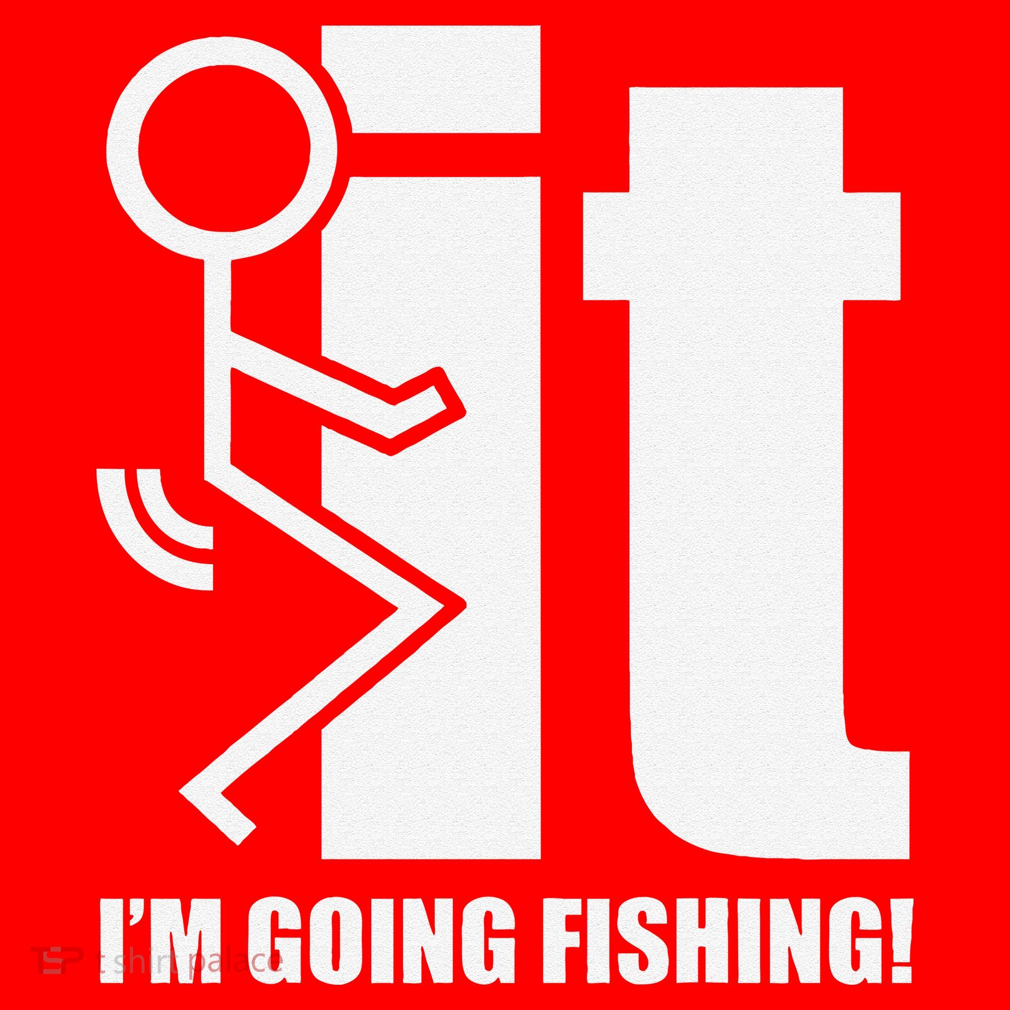 Fck It! IM Going Fishing! Santa Hat