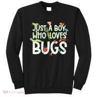 Funny Insect Just A Boy Who Loves Bug Sweatshirt thumb 0