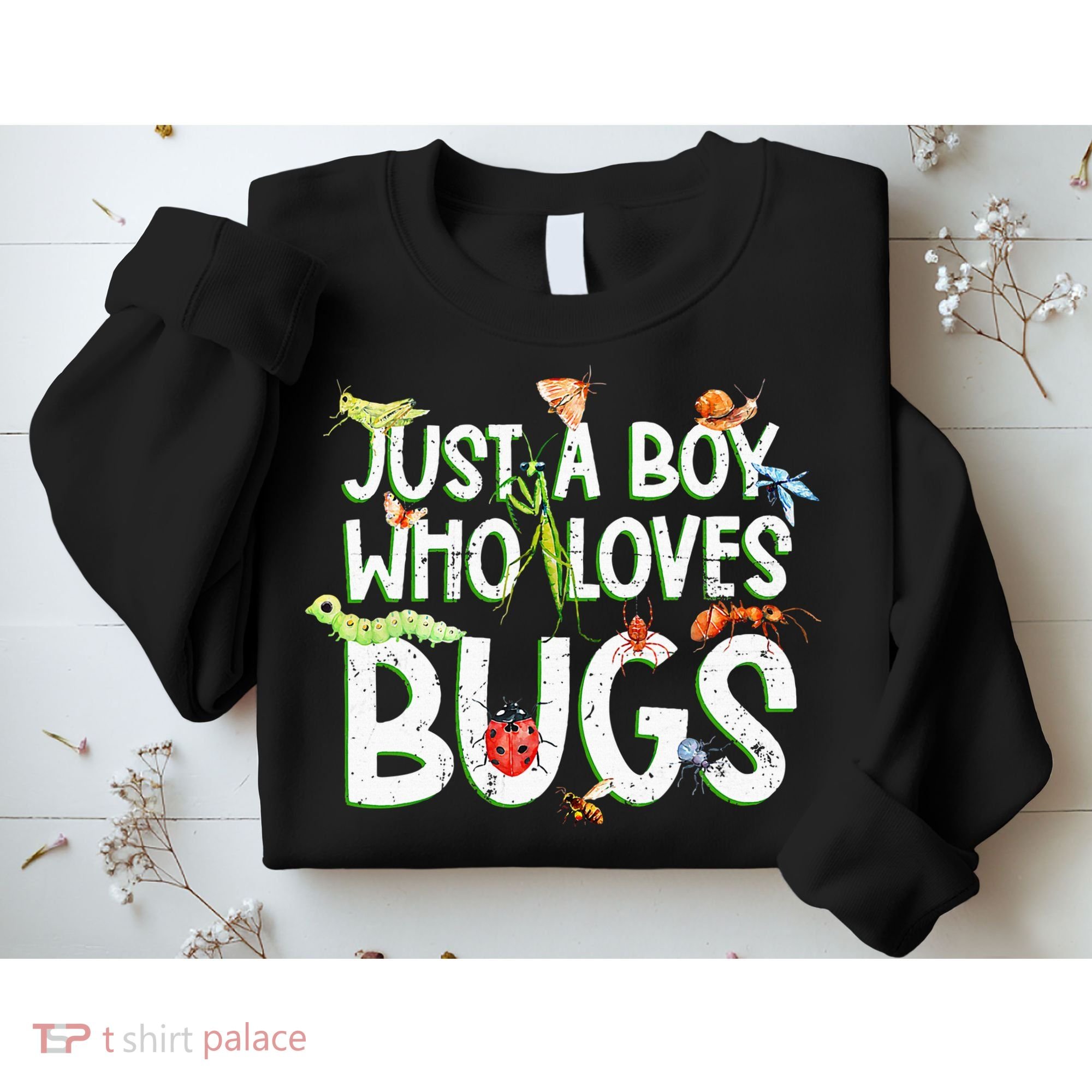 Funny Insect Just A Boy Who Loves Bug Sweatshirt