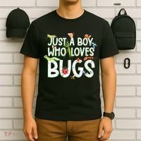 Funny Insect Just A Boy Who Loves Bug T-Shirt thumb 6